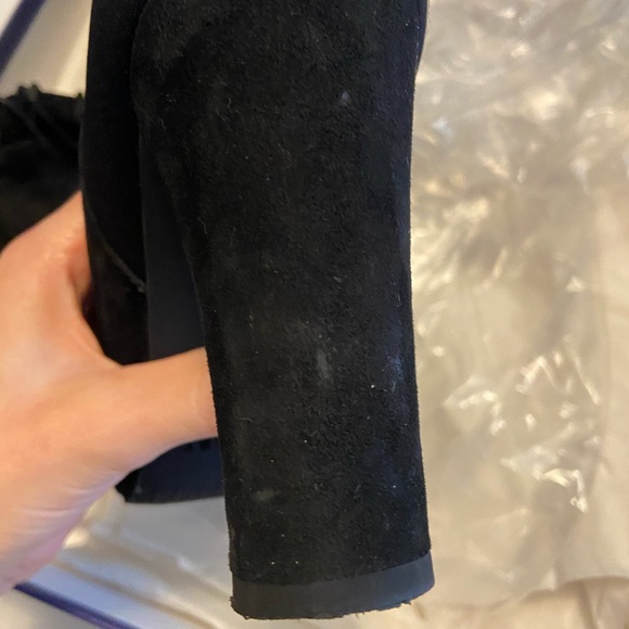 Stuart Weitzman knee length tie up boots - Picture 5 of 15